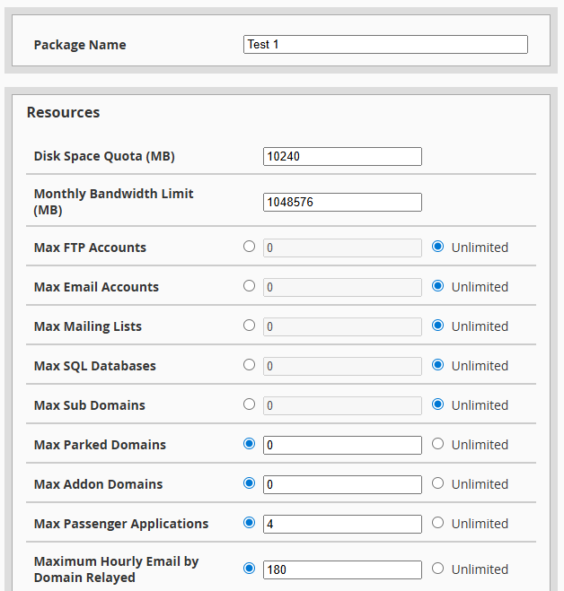package name resources