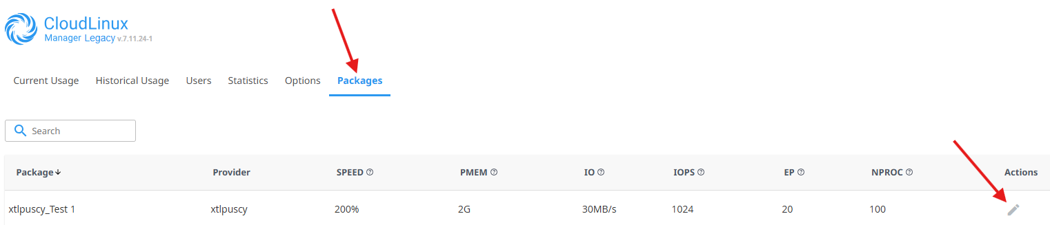 cloudlinux-packages