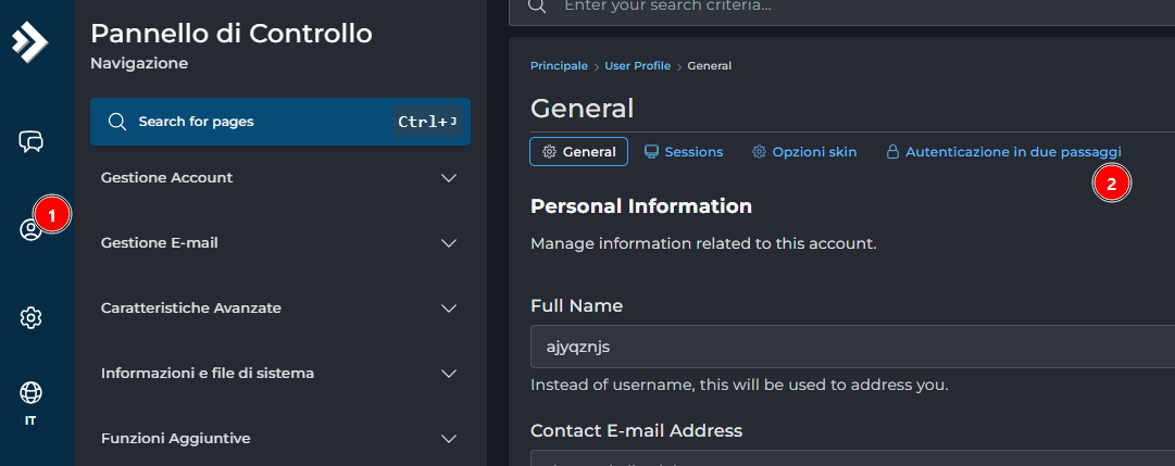 directadmin 2fa