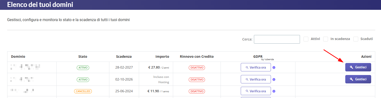 keliweb elenco domini