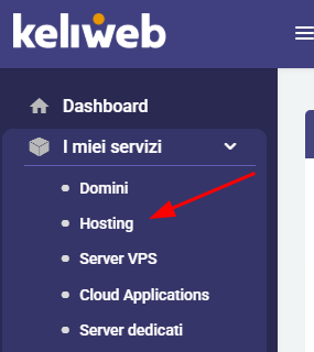 area clienti keliweb