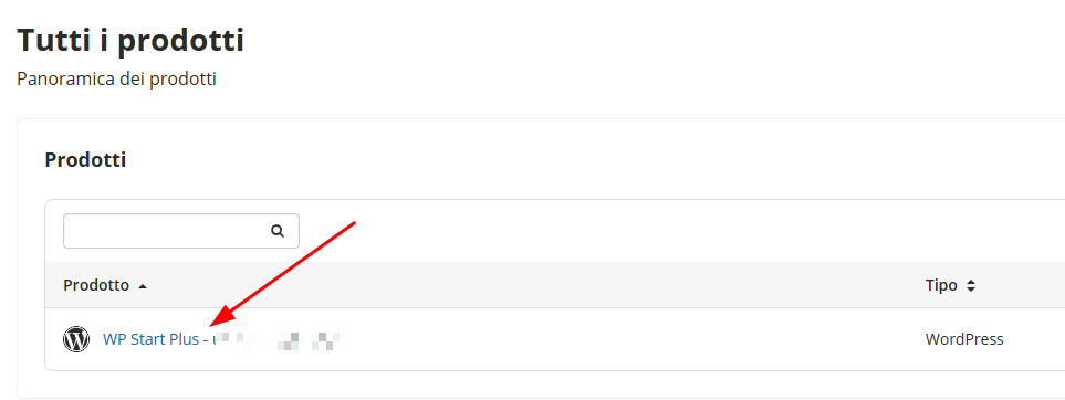 seleziona hosting wordpress