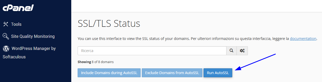 run auto ssl