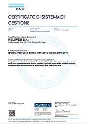 Certificato ISO IEC 27001-27017-27018