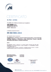 Certificato ISO 9001