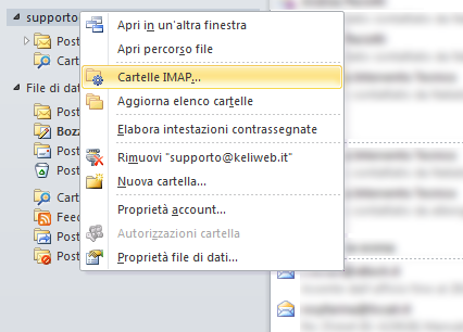 la posta inviata su outlook